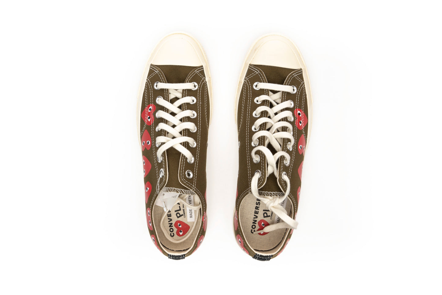 Converse Play Comme Des Garçons High Green