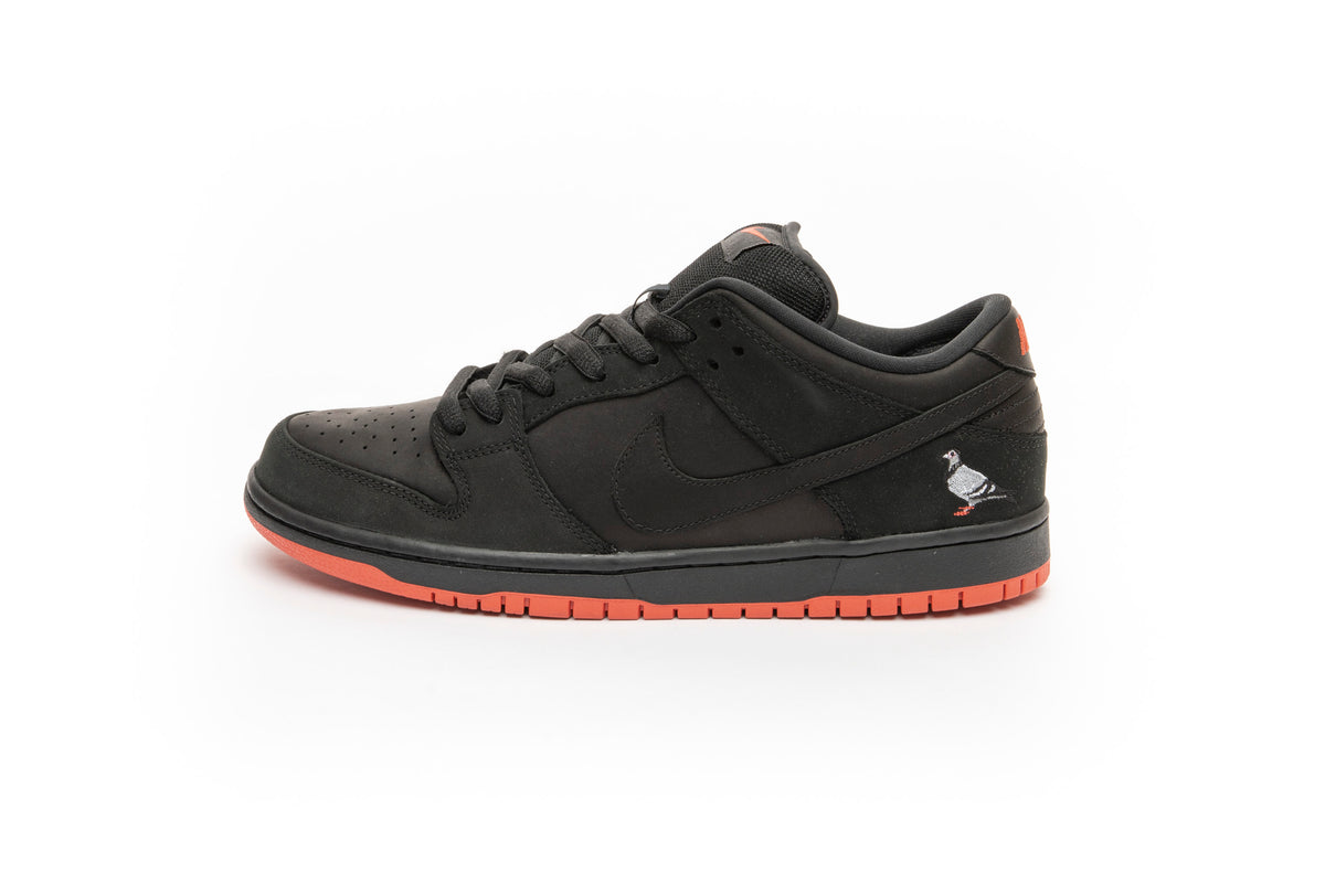 nike sb dunk low x jeff staple black pigeon