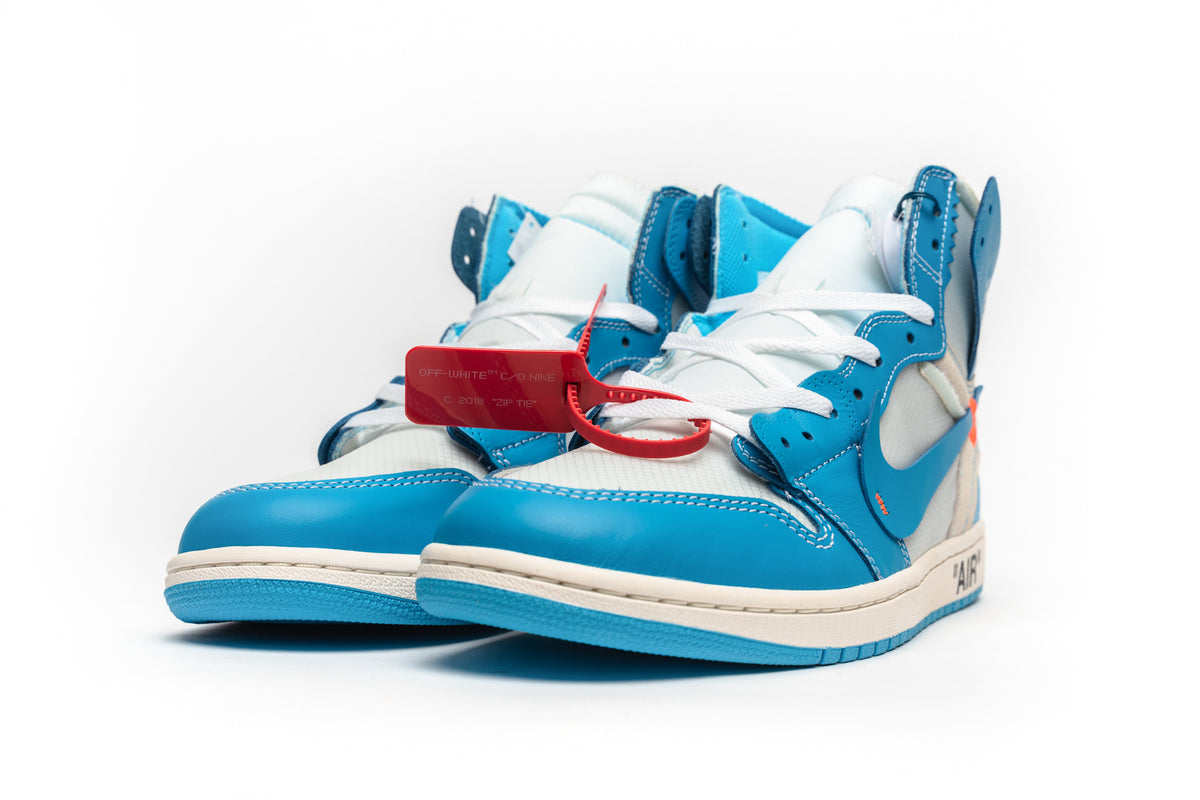 OFF-WHITE X AIR JORDAN 1 RETRO HIGH OG \'UNC\' Clats & Kicks® Spotlight: Off-White x Air Jordan 1 Retro  main image 2