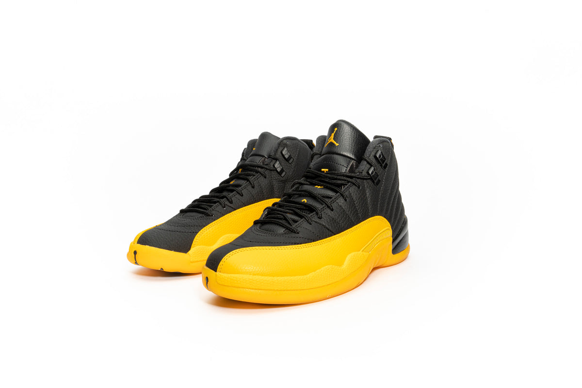 Black And Gold Jordan Jordan 12 Black Yellow Jordan 12 Black And