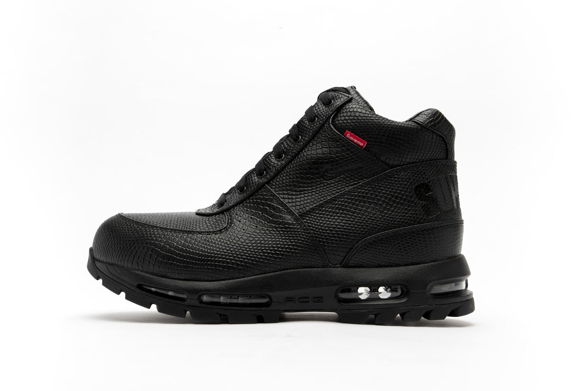 Nike Air Max Goadome Black Snakeskin [Supreme] –