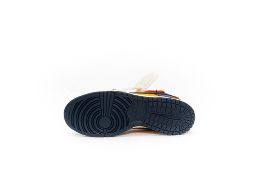 Nike Dunk Low "Off White University" Gold Midnight Navy