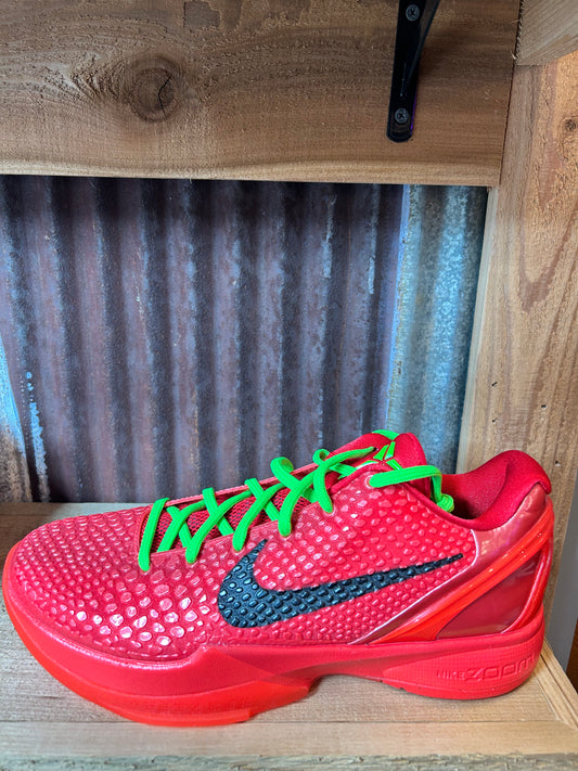 Zoom Kobe 6 Protro ‘Reverse Grinch (size 9 No Box)