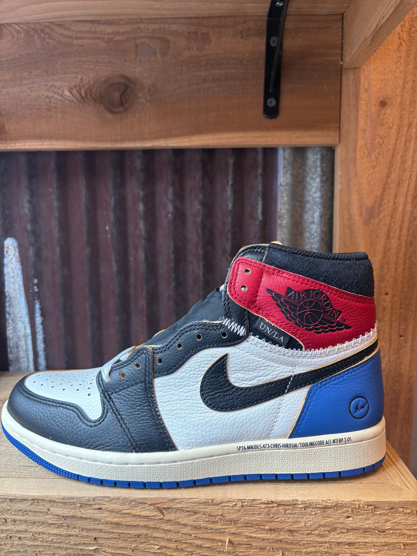 Fragment Design x Union LA x Air Jordan 1 Retro High OG ‘Varsity Red’