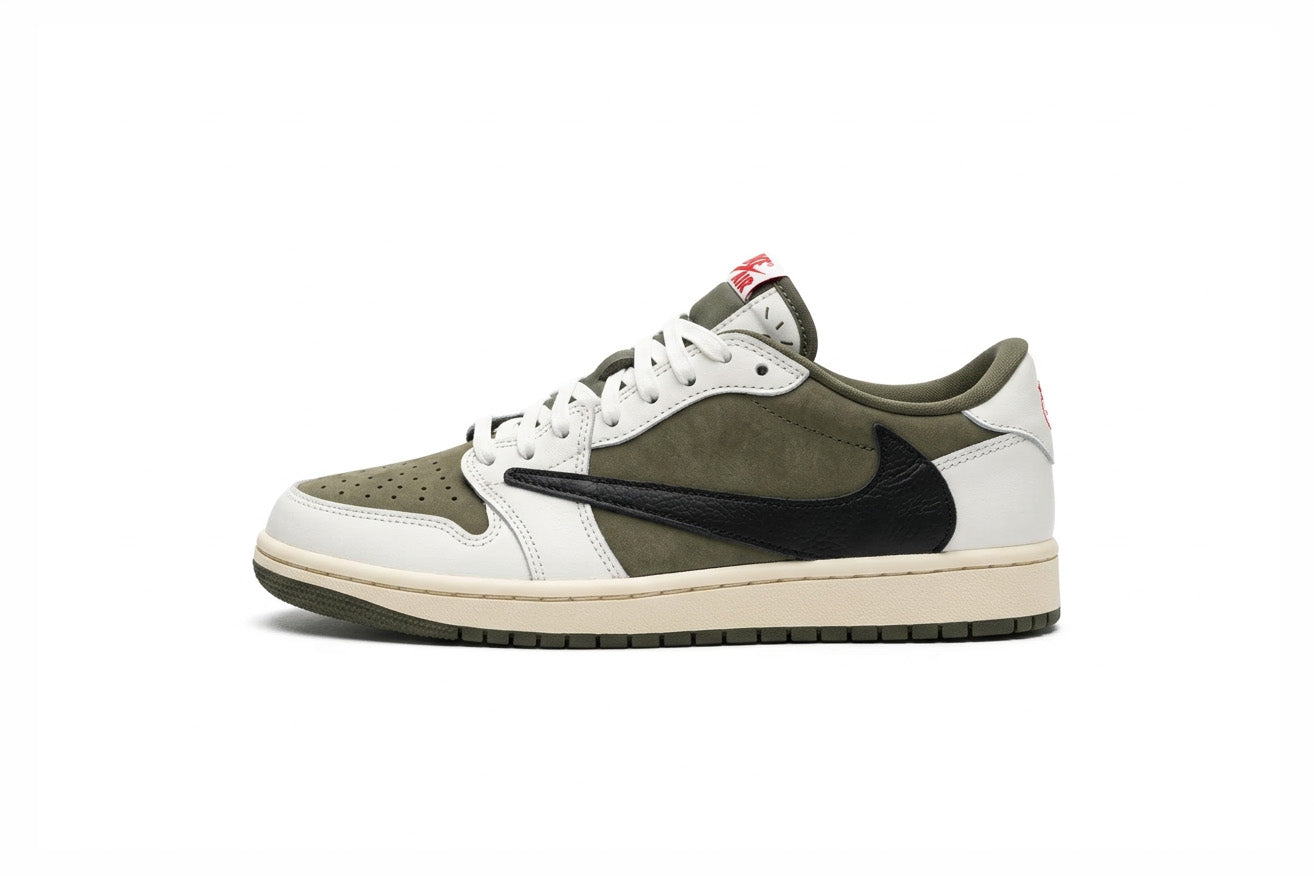 Travis Scott x Jordan 1 Retro Low OG SP 'Reverse Olive/Medium