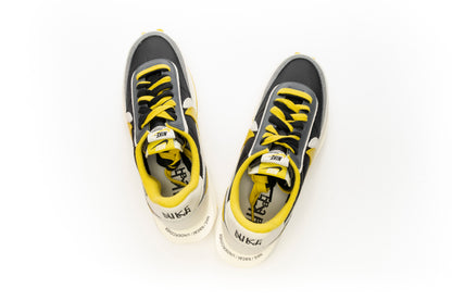 Undercover x Sacai x Nike LD Waffle "Bright Citron"