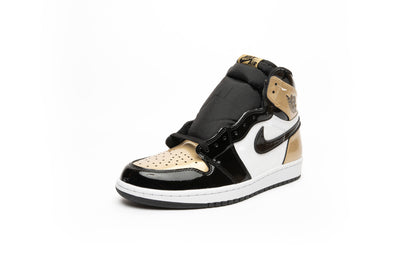 Air Jordan 1 Retro High NRG Patent "Gold Toe"