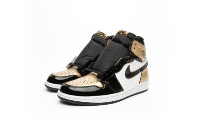 Air Jordan 1 Retro High NRG Patent "Gold Toe"