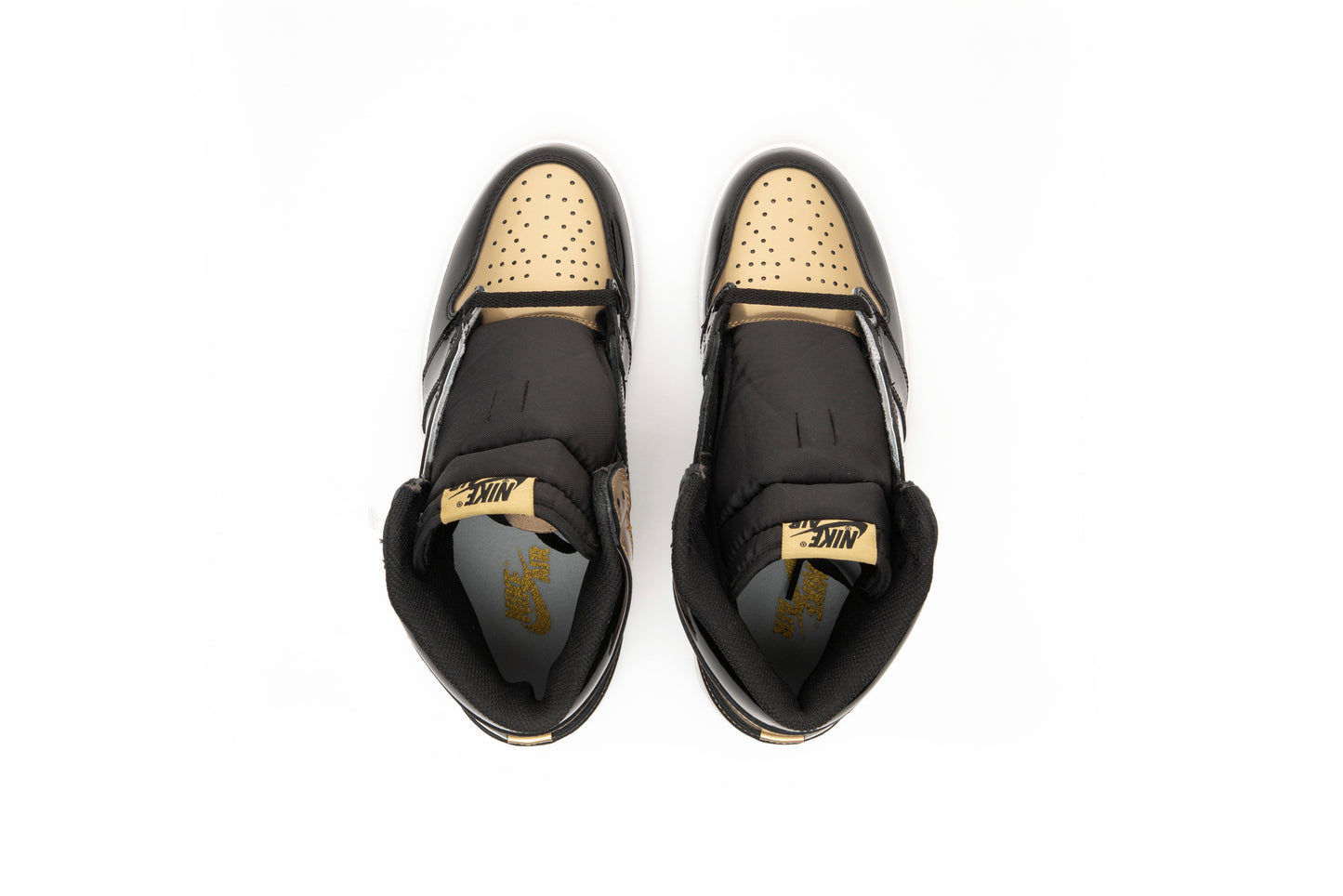Air Jordan 1 Retro High NRG Patent "Gold Toe"
