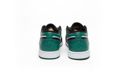 Air Jordan 1 Retro Low White/Black "Mystic Green"