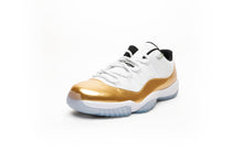 Load image into Gallery viewer, Air Jordan Retro 11 Low &quot;Closing Ceremony Gold/White&quot;
