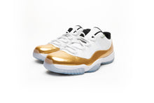 Load image into Gallery viewer, Air Jordan Retro 11 Low &quot;Closing Ceremony Gold/White&quot;
