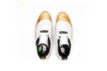 Air Jordan Retro 11 Low "Closing Ceremony Gold/White"
