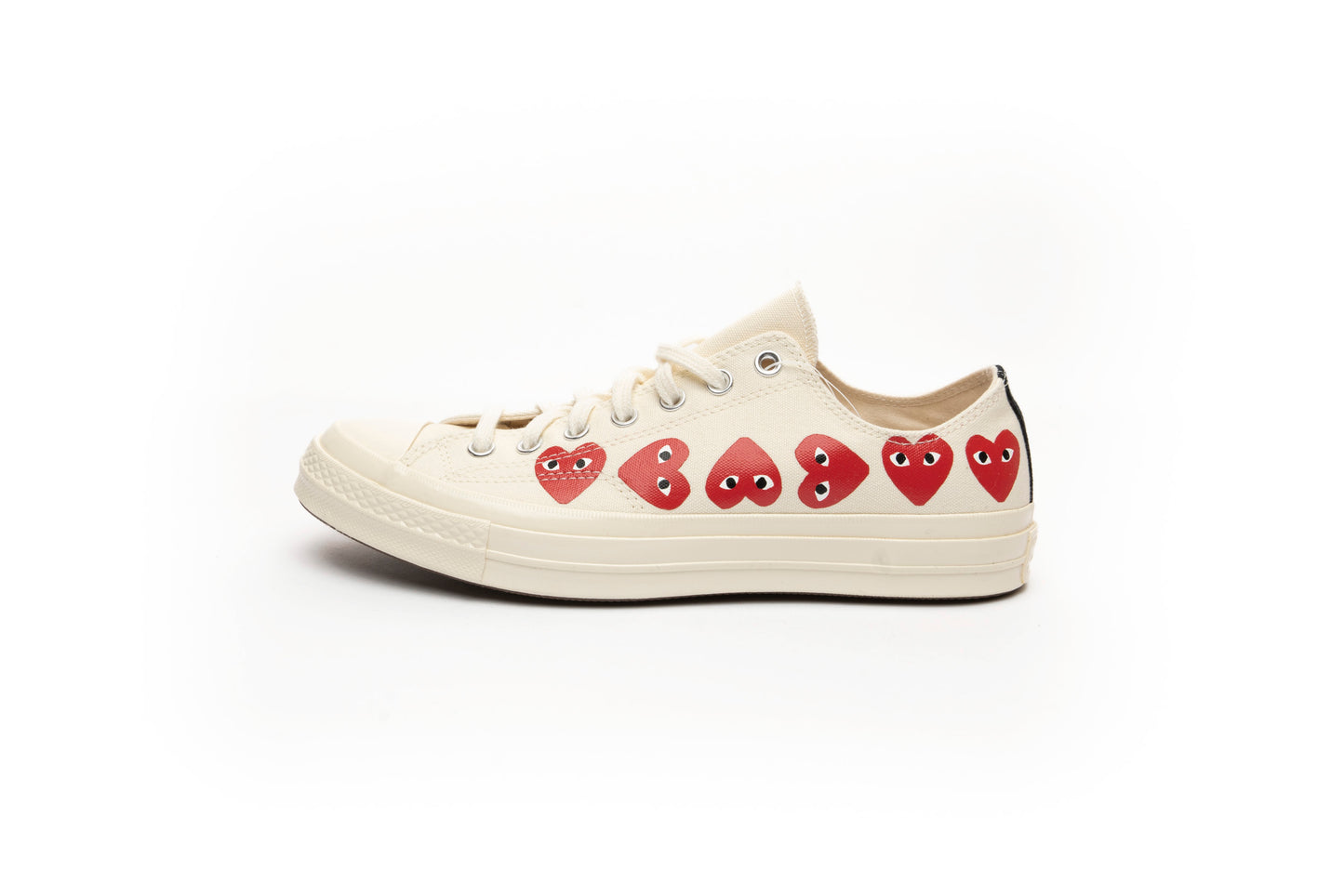 Converse Play Comme Des Garçons Low "Multi Heart"
