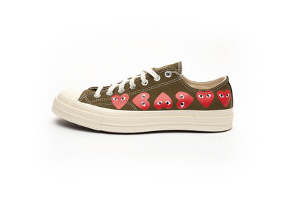 Converse Play Comme Des Garçons High Green