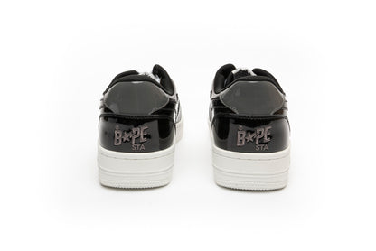 A Bathing Ape Bapesta Low Black Grey