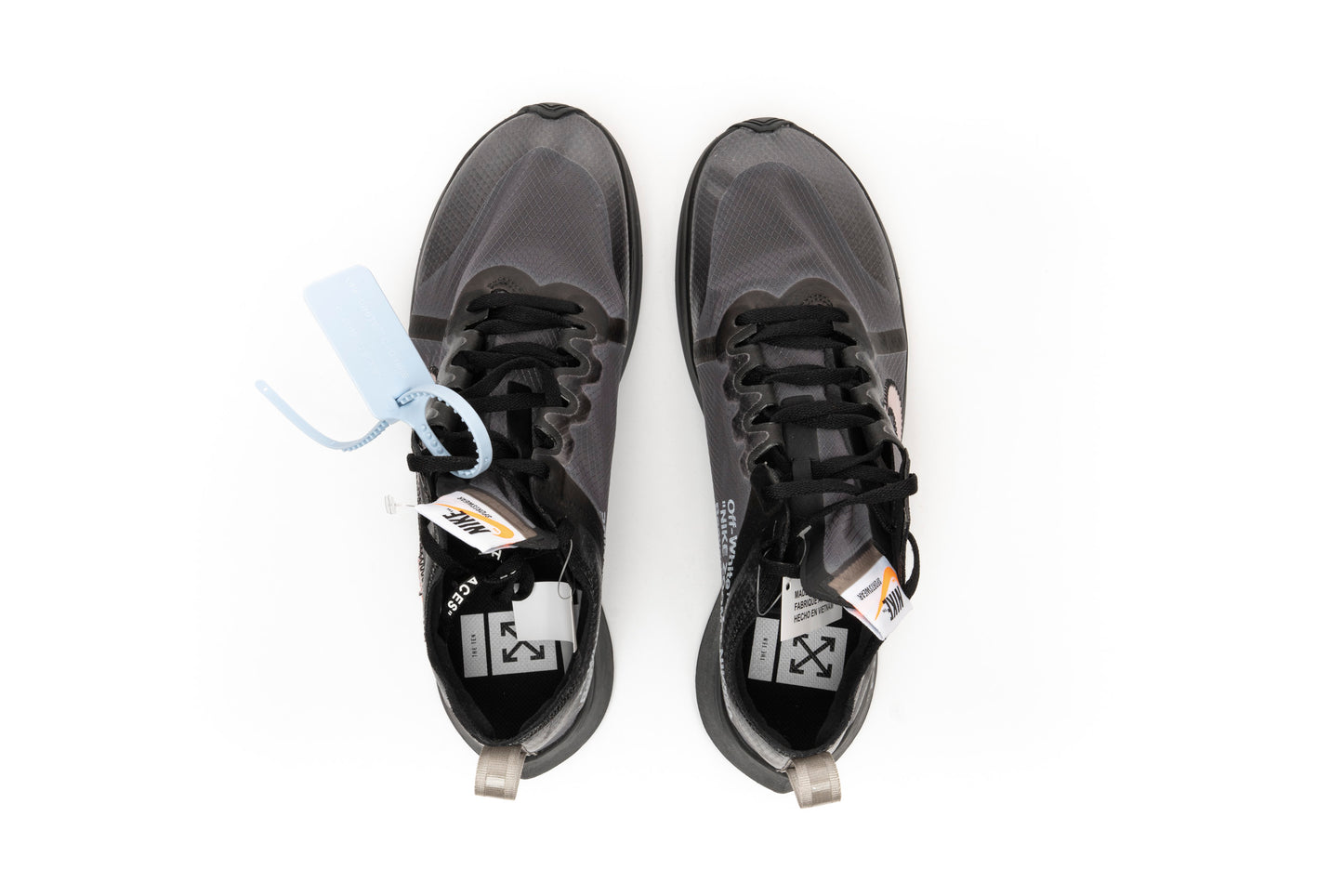 Nike Zoom Fly Off-White Black Silver