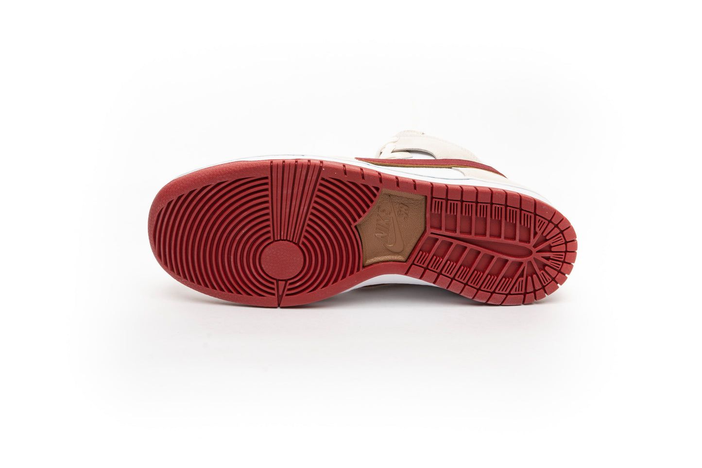 Nike SB Dunk High "Sail Bright Crimson"