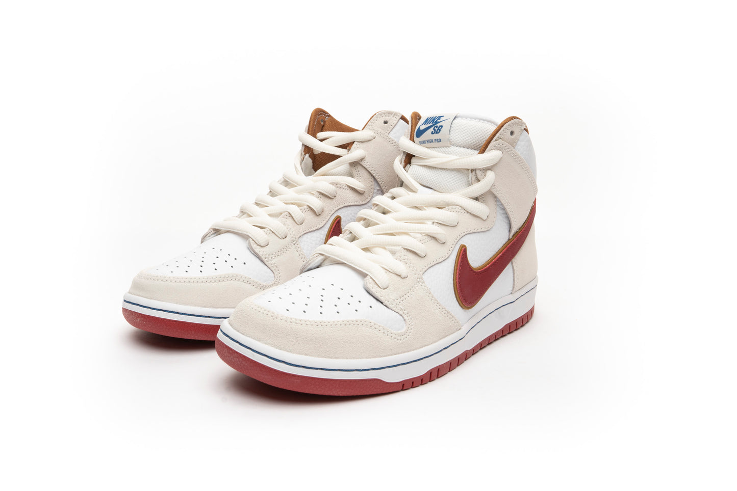 Nike SB Dunk High "Sail Bright Crimson"