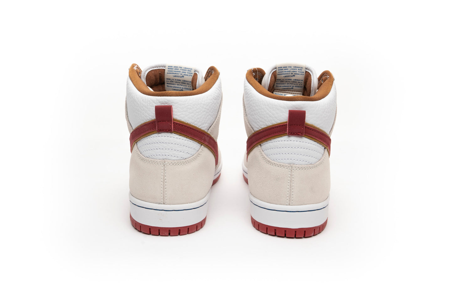 Nike SB Dunk High "Sail Bright Crimson"