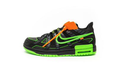 Off White / Nike Air Rubber Dunk "Green Strike"