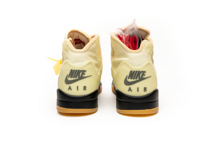 Off-White X Air Jordan 5 "Sail"