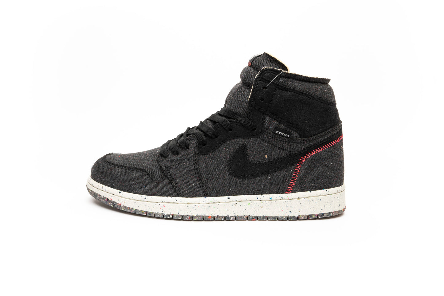 Air Jordan 1 High Zoom Air "Crater Black-Grey"