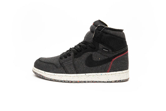 Air Jordan 1 High Zoom Air "Crater Black-Grey"