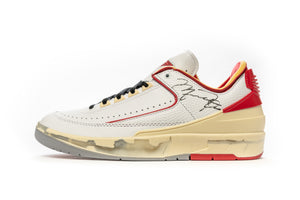 Off-White x Air Jordan 2 Retro Low SP "White Varsity Red"