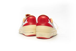 Off-White x Air Jordan 2 Retro Low SP "White Varsity Red"