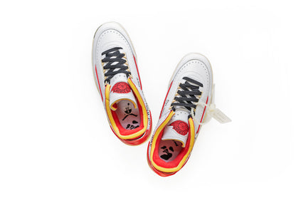 Off-White x Air Jordan 2 Retro Low SP "White Varsity Red"
