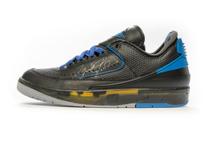 Off-White x Air Jordan 2 Retro Low SP "Black Varsity Royal"