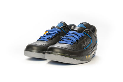 Off-White x Air Jordan 2 Retro Low SP "Black Varsity Royal"