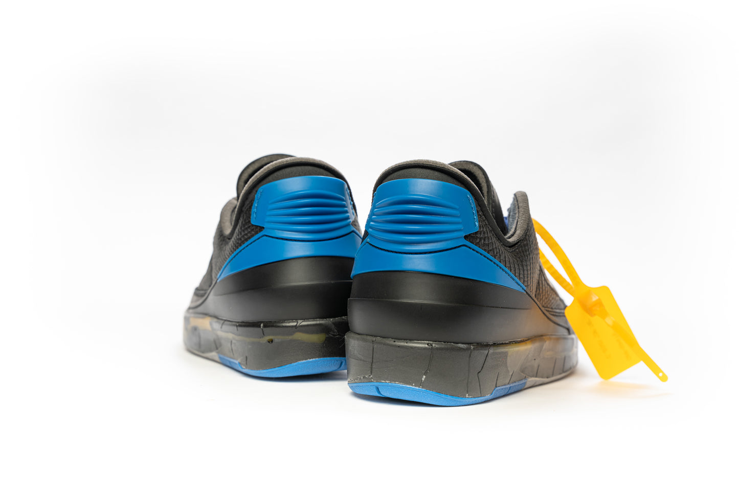 Off-White x Air Jordan 2 Retro Low SP "Black Varsity Royal"
