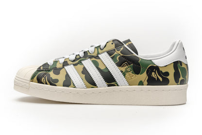 Bape x Adidas "Superstar Green Camo"