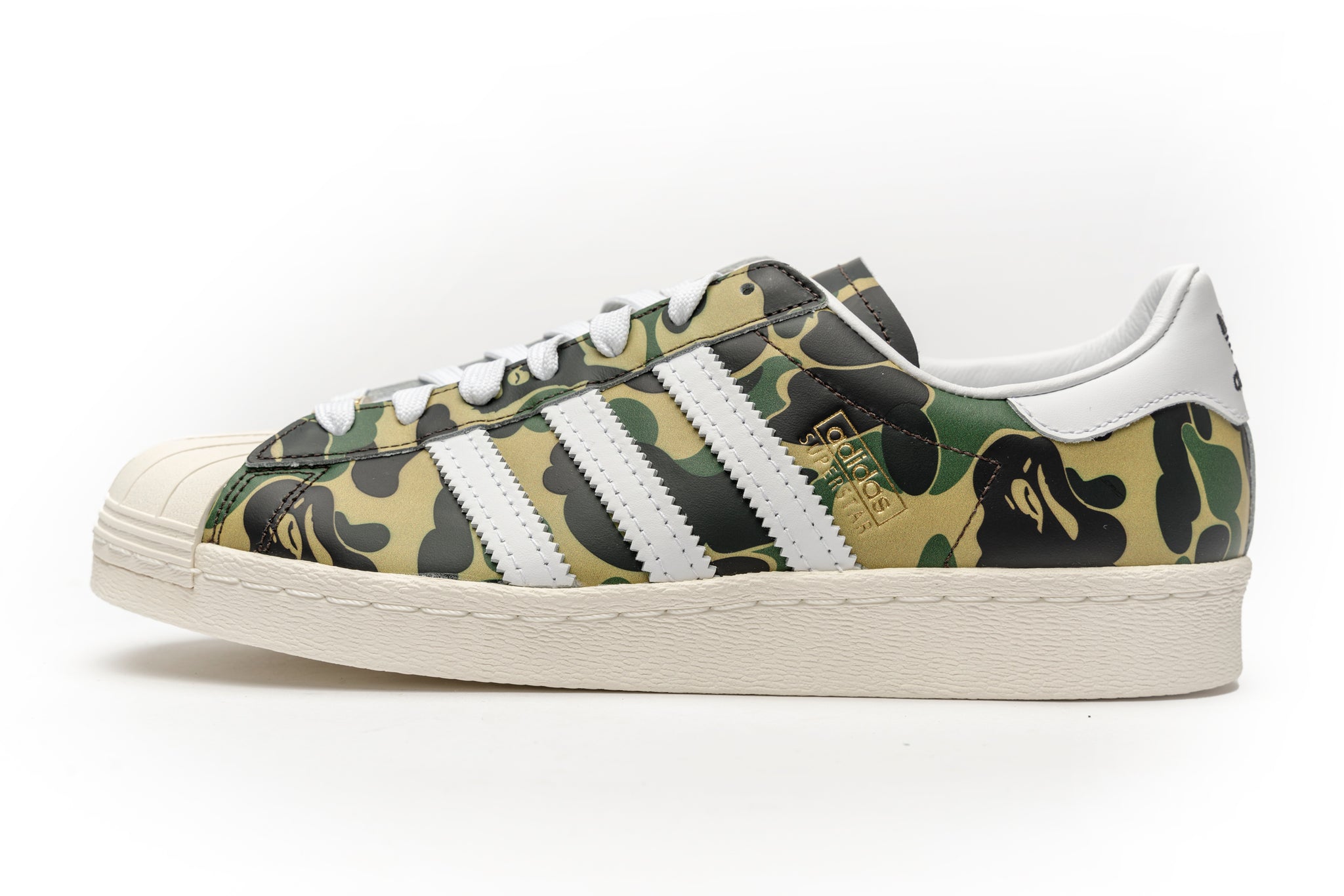 Bape Adidas "Superstar Green Camo" –