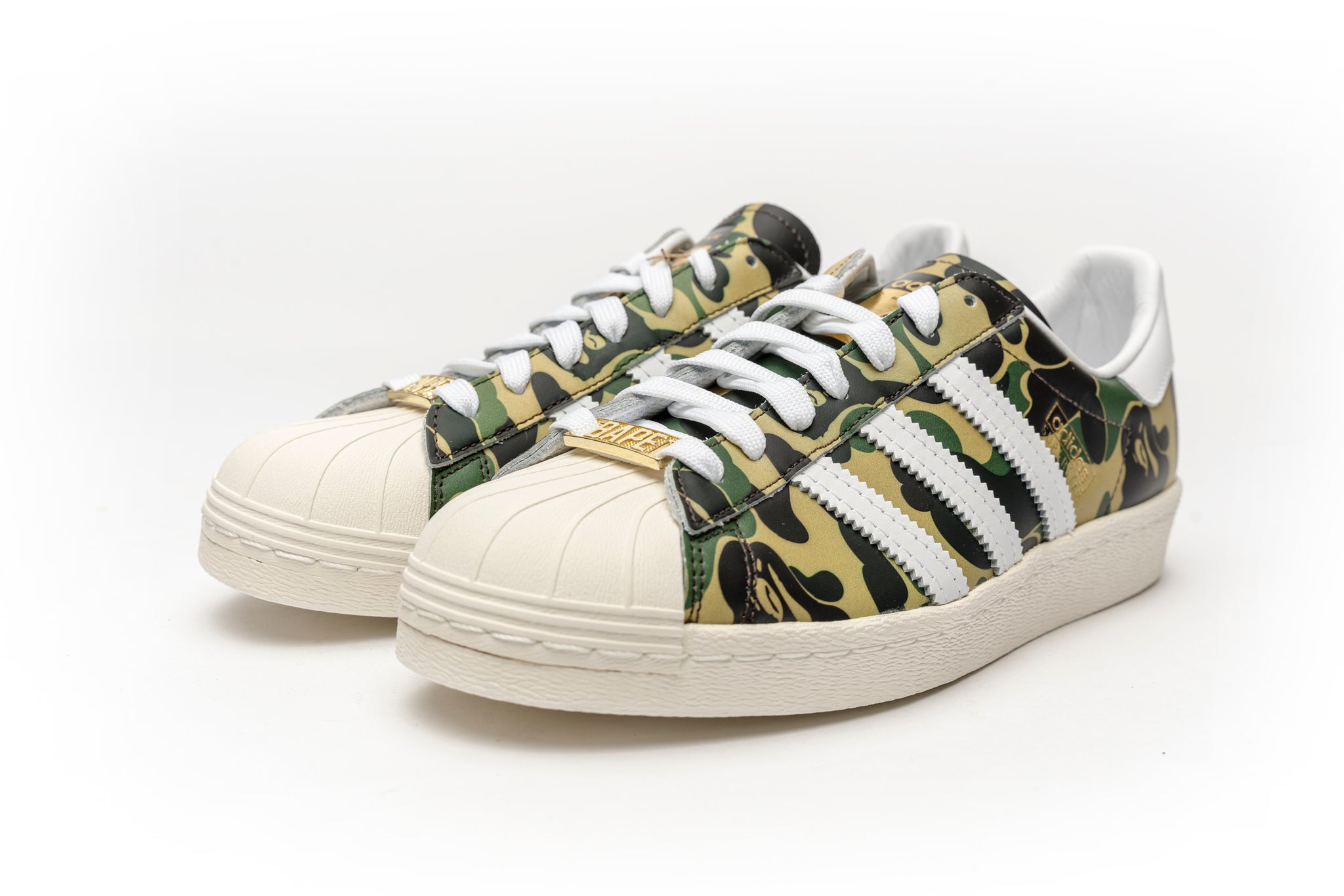 Bape Adidas "Superstar Green Camo" –