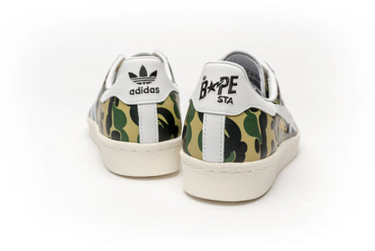 Bape x Adidas "Superstar Green Camo"