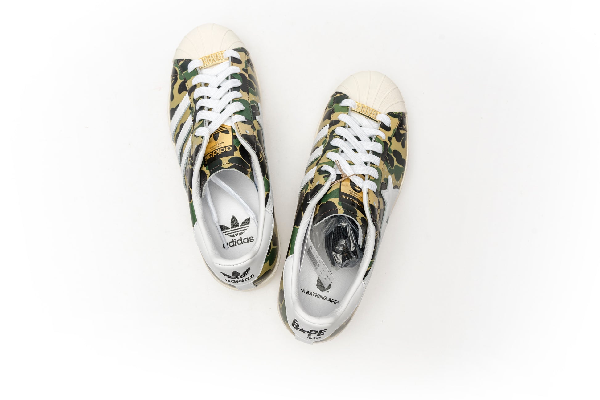 Bape x Adidas "Superstar Green Camo" www.firstclasssneaks.com Bape x Adidas "Superstar Green Camo" www.firstclasssneaks.com