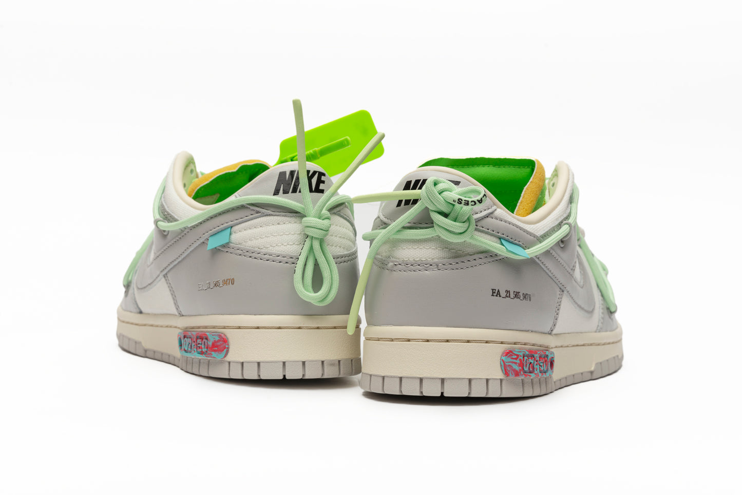 Off White x Dunk Low "Lot 07 of 50"