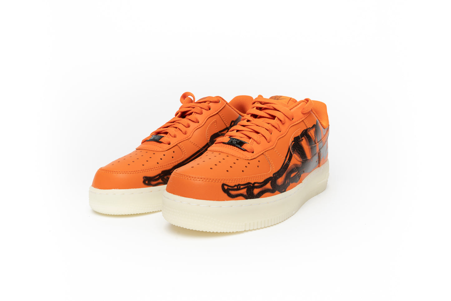 Nike Air Force 1 " Low Orange Skeleton "
