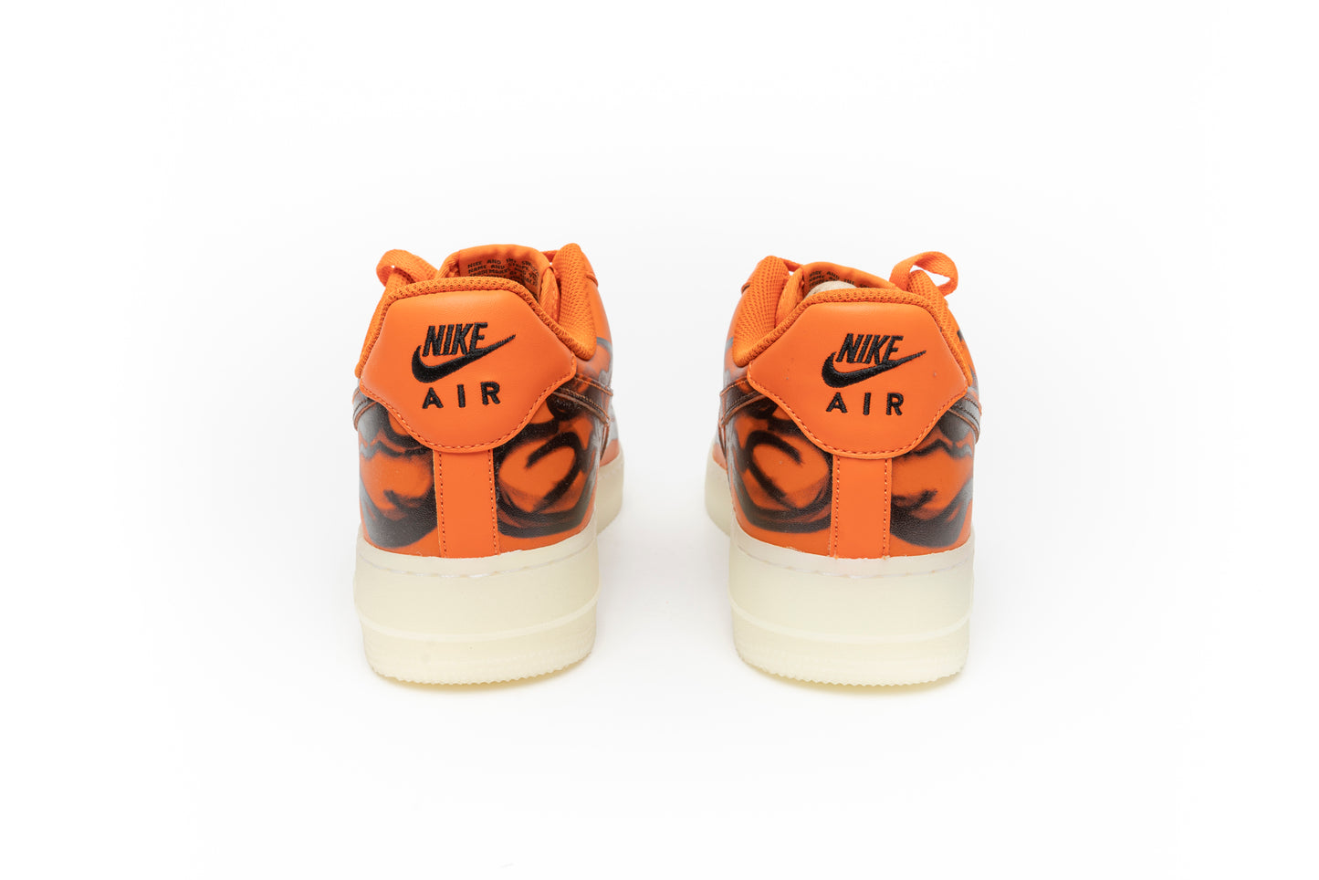 Nike Air Force 1 " Low Orange Skeleton "
