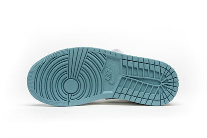 WOMENS Air Jordan 1 MID "University Blue"