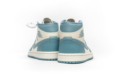 WOMENS Air Jordan 1 MID "University Blue"