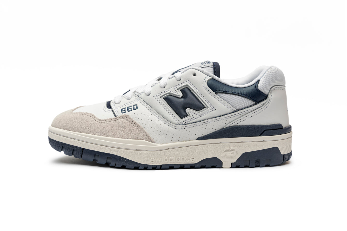 New Balance '550 White Navy Blue'