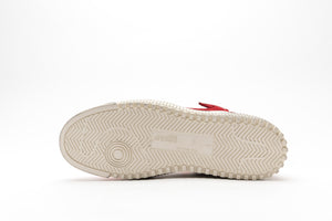 Off-White c/o Virgil Abloh " Off Court Sneaker " White Red