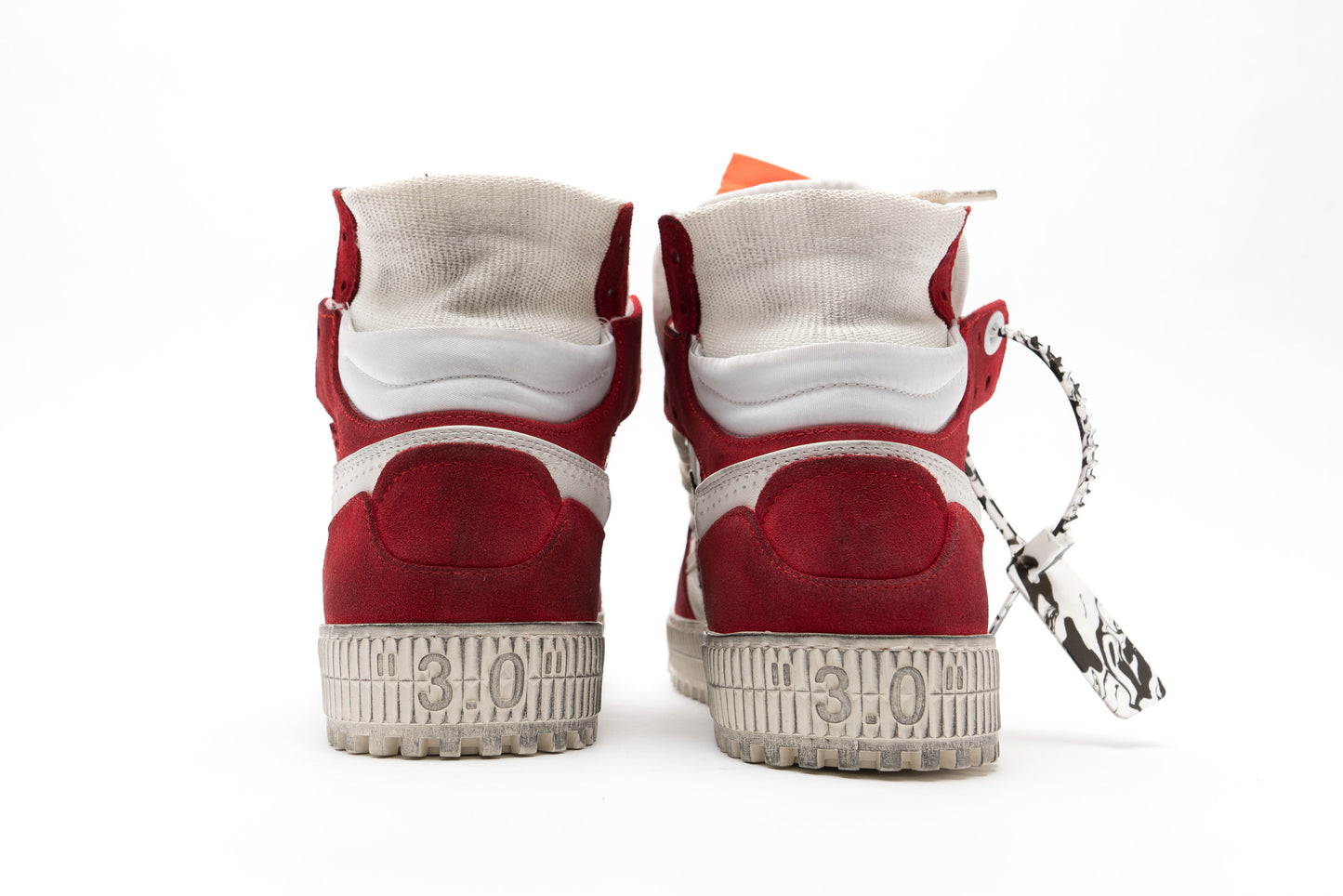 Off-White c/o Virgil Abloh " Off Court Sneaker " White Red