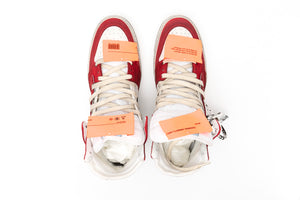 Off-White c/o Virgil Abloh " Off Court Sneaker " White Red
