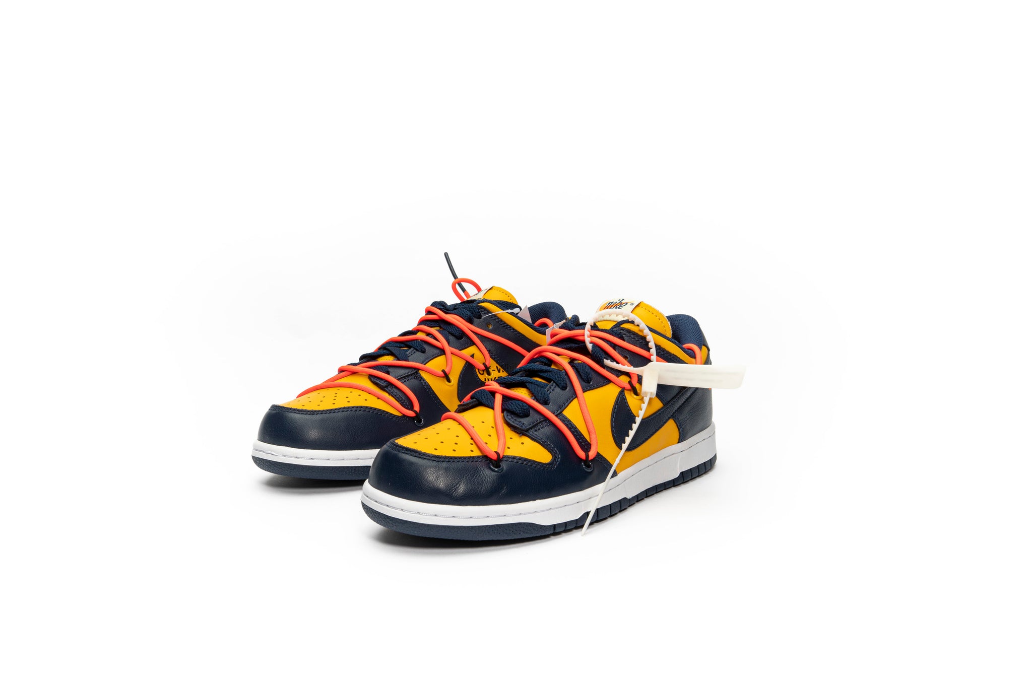 applaus ongeduldig Speel Nike Dunk Low "Off White University" Gold Midnight Navy –  www.firstclasssneaks.com