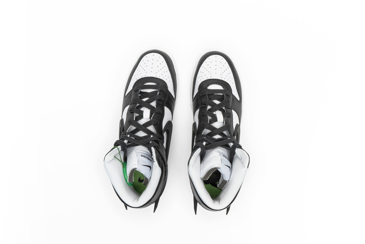 Nike Dunk High " Ambush Black White "